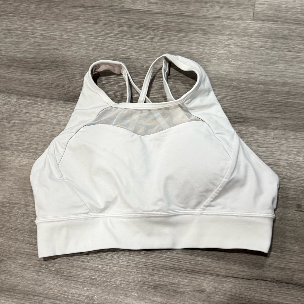 Lululemon Athletica White Sports Bra
